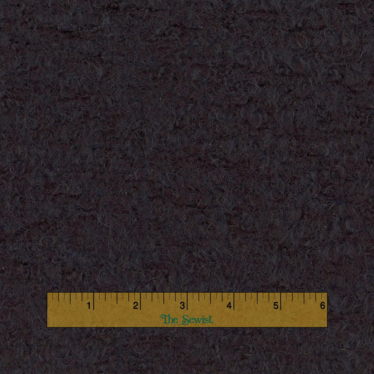 Polyester boucle - Black