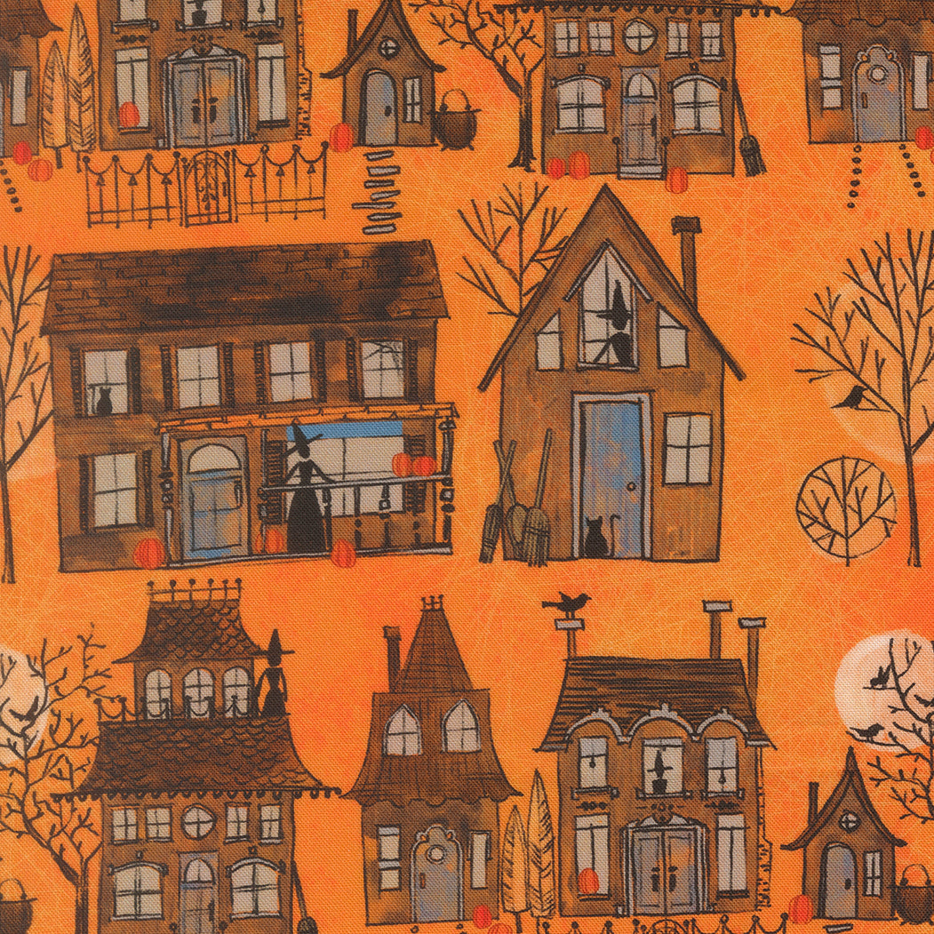 Quilting cotton - Moda - Coven - Pumpkin