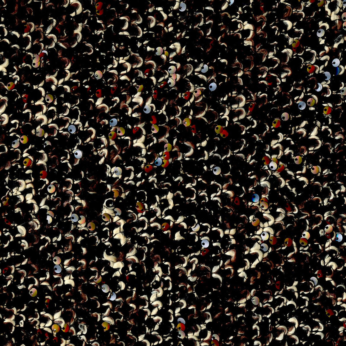 Sequin Boucle - Brown/Tan