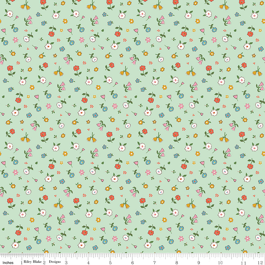 Quilting cotton - Cotton Nook - Mint