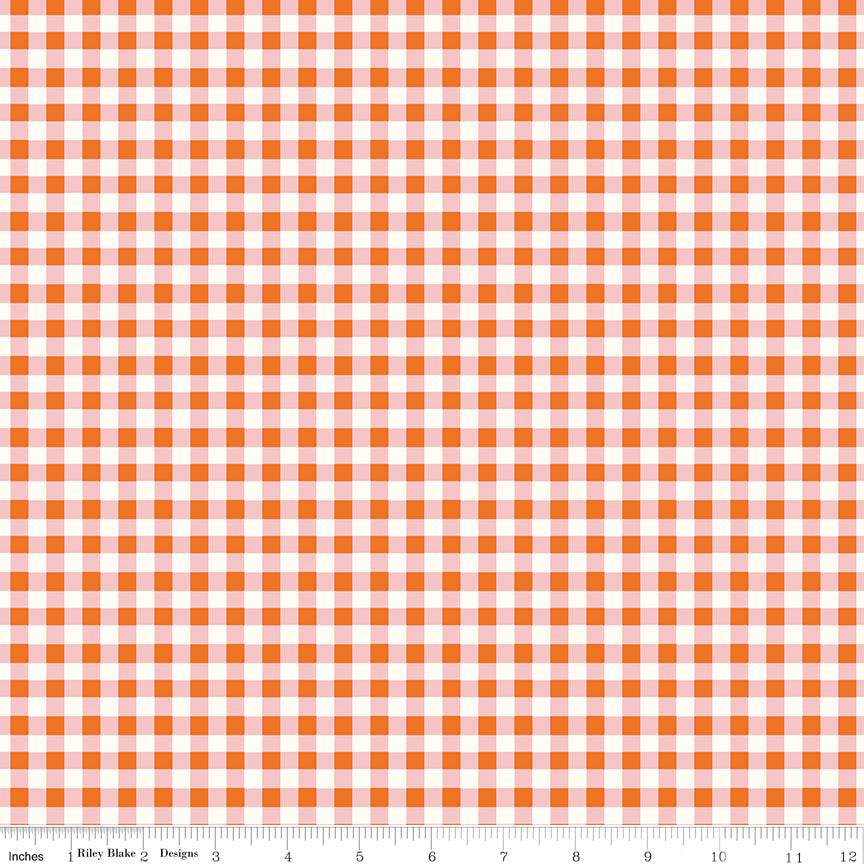 Quilting cotton - Cotton Nook - Orange