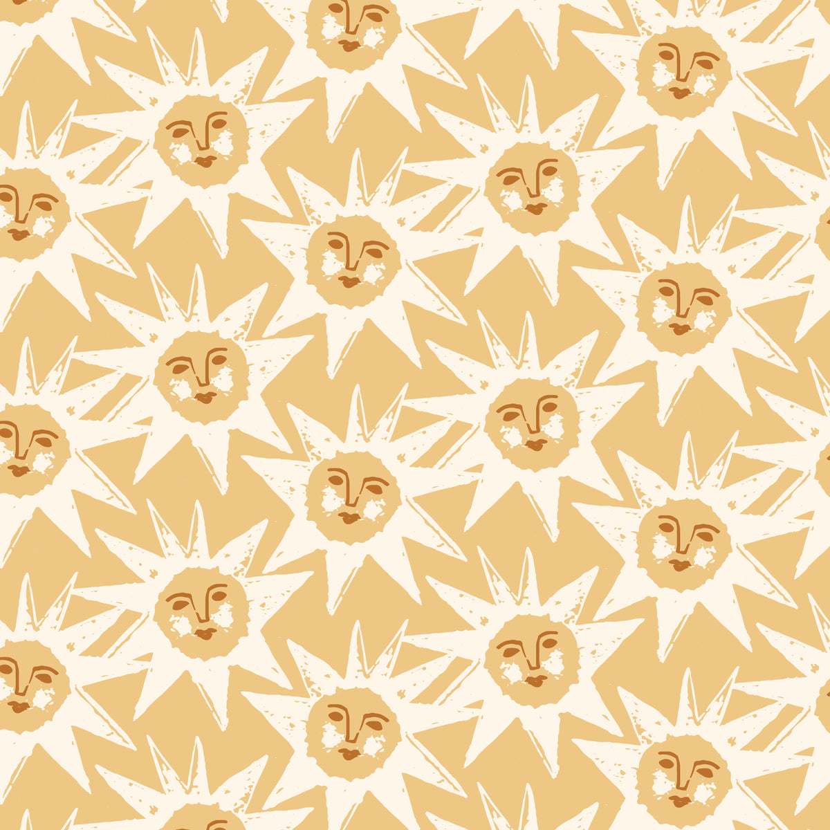 Quilting cotton - Cloud9 - Kindred Comforts - Shine On - Pale orange