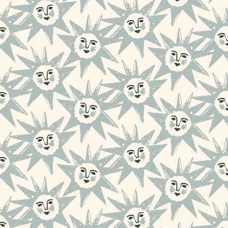 Quilting cotton - Cloud9 - Kindred Comforts - Shine On - Dusty blue