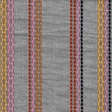 Cotton/rayon embroidered stripes - Gray