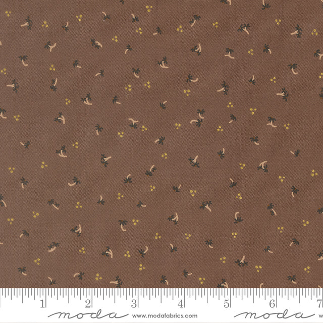 Quilting cotton - Sunlit Ruins Metallic - Mauve