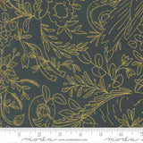 Quilting cotton - Sunlit Ruins Metallic - Dusk
