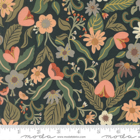 Quilting cotton - Sunset Ruins Metallic - Nightfall