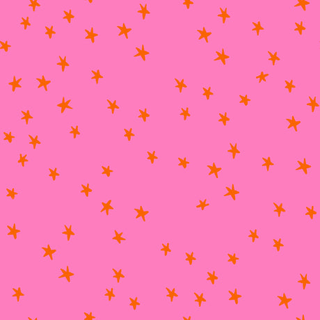Quilting cotton - Ruby Star Society - Starry - Vivid Pink