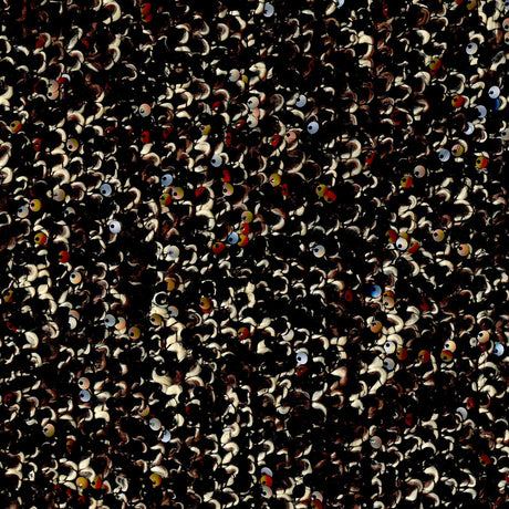 Sequin Boucle - Brown/Tan