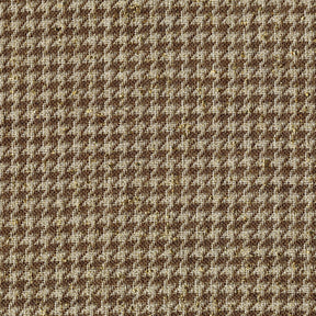 Wool Lurex Houndstooth Suiting - Camel/Khaki (Ralph Lauren)