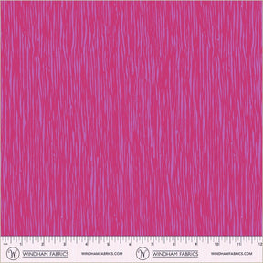 Quilting cotton - Winding Road - Grasses - Magenta