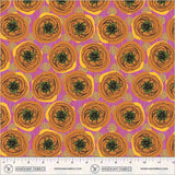 Quilting cotton - Winding Road - Bouquet - Golden