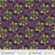 Quilting cotton - Winding Road - Eucalyptus - Grape