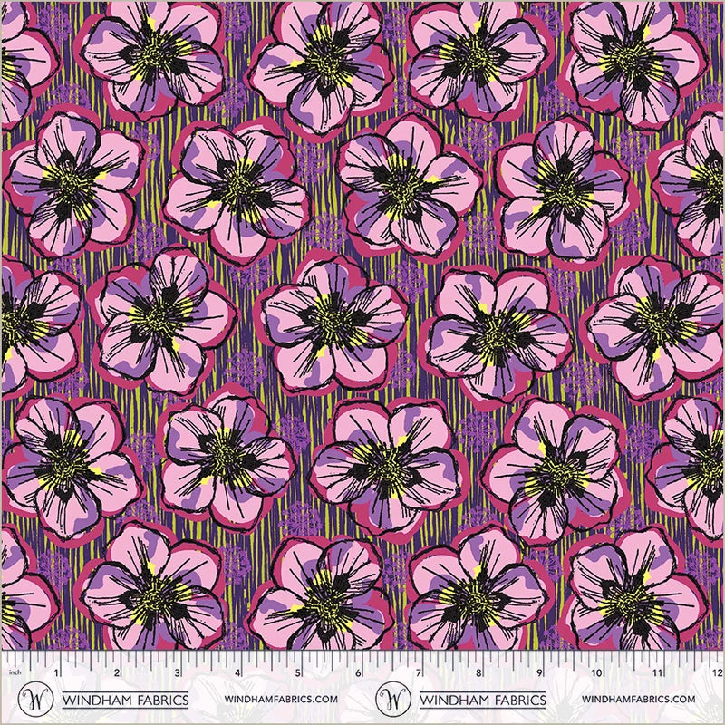 Quilting cotton - Winding Road - Blossom - Petal Pink