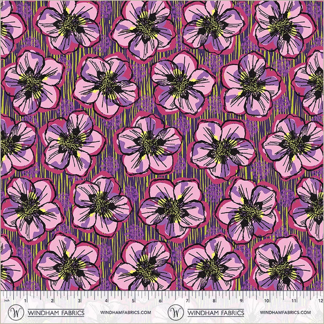 Quilting cotton - Winding Road - Blossom - Petal Pink
