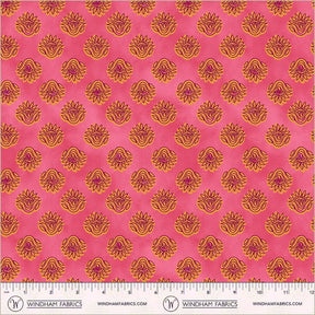 Quilting cotton - Winding Road - Lotus - Pink