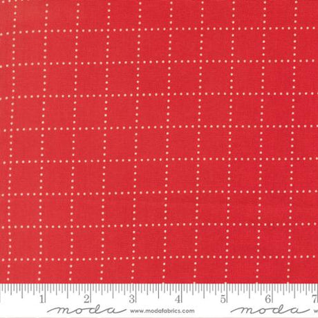 Quilting cotton - Bloomsberry - Red