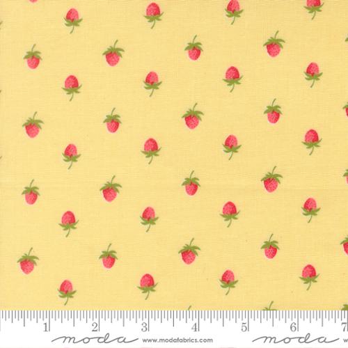 Quilting cotton - Bloomsberry - Buttermilk