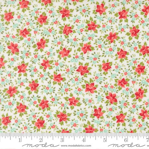 Quilting cotton - Bloomsberry - White