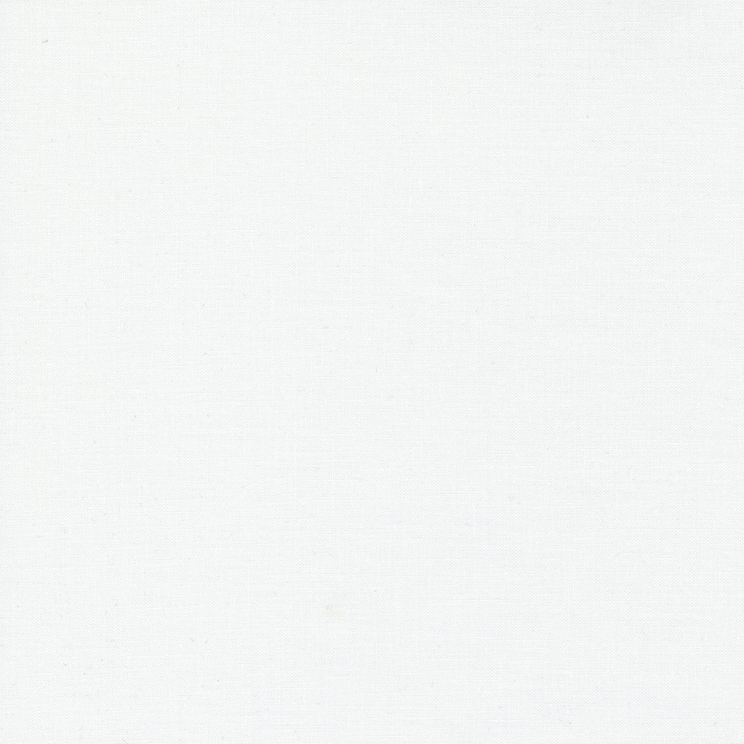Quilting cotton - Bella solids - White bleached