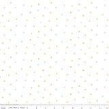 Quilting cotton - Little Posies - White